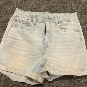 american eagle high wasted shorts